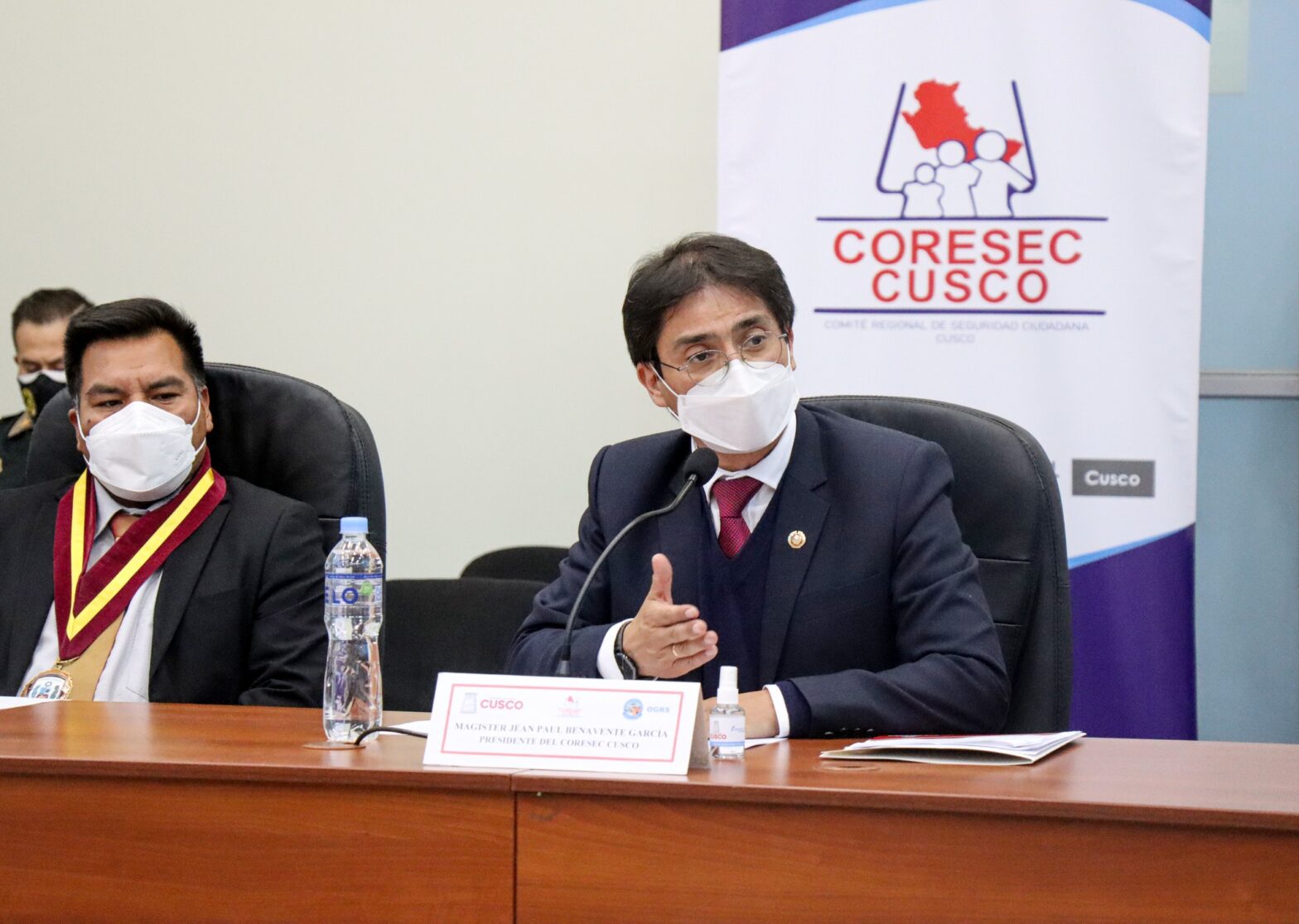 Juramenta e instala el comité regional de seguridad ciudadana Cusco 2022